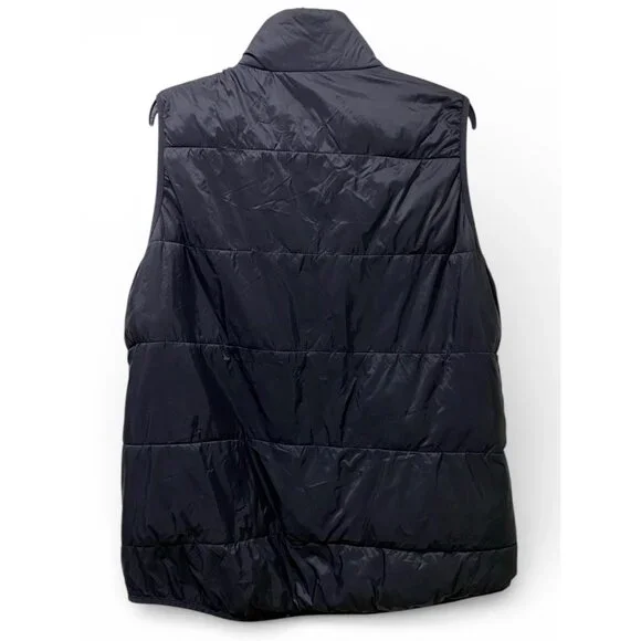 Xersion Men’s Packable Puffer Vest XL Black Lightweight Zip Up - Picture 2 of 12